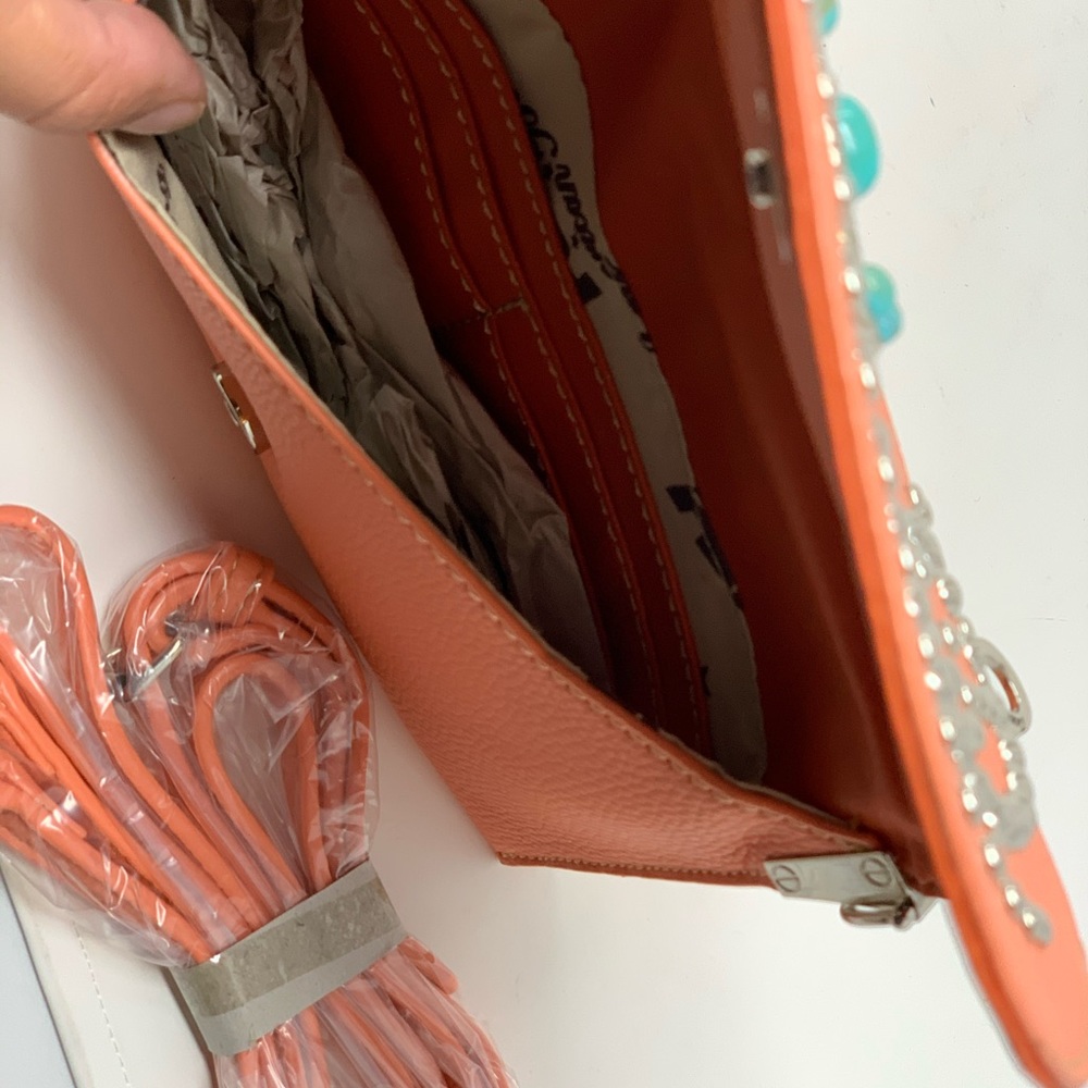 Montana west American bling clutch crossbody bag - Picture 15 of 16